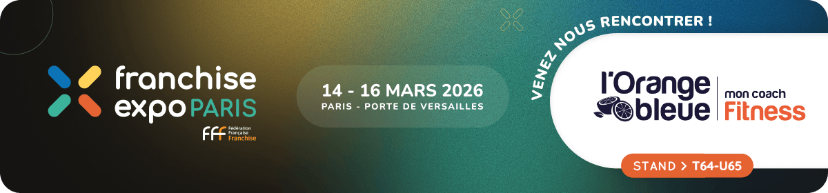 franchise expo paris lorange bleue mon coach fitness 2026